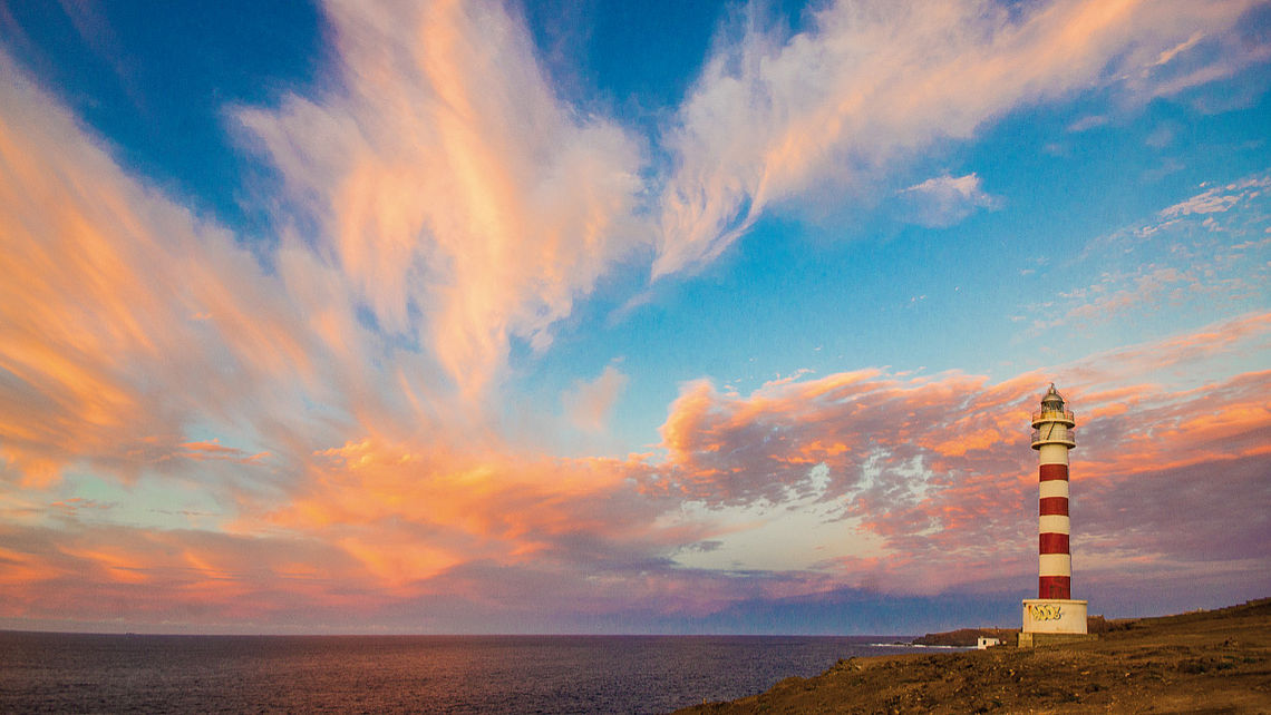 Leuchtturm von Sardina, Gran Canaria Leuchtturm von Sardina, Gran Canaria
