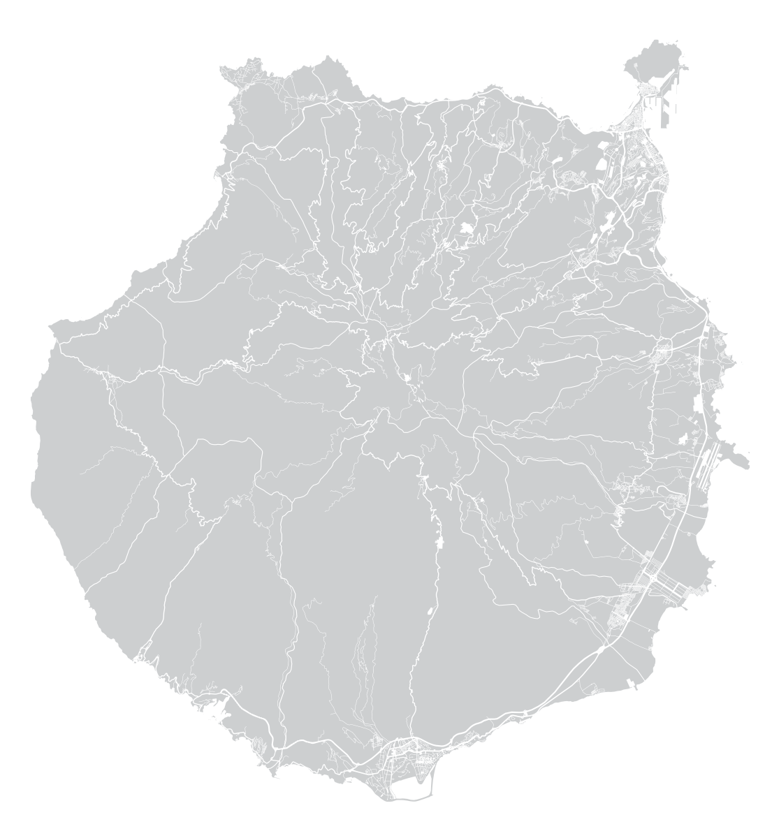 mapa de gran canaria