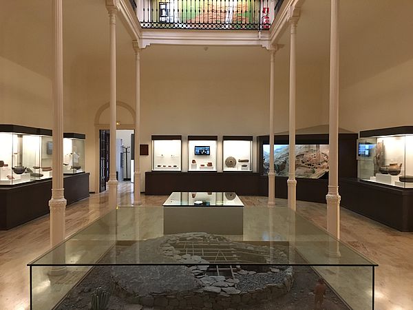 Interior del Museo Canario