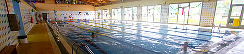 The swimming pool at the Santa Brígida Municipal Sports Club