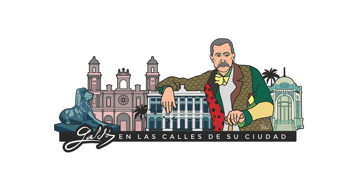 Galdós en las calles de su ciudad