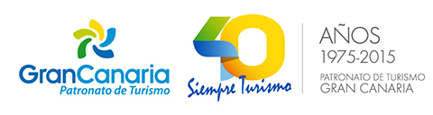 Logo del 40 aniversario del Patronato de Turismo