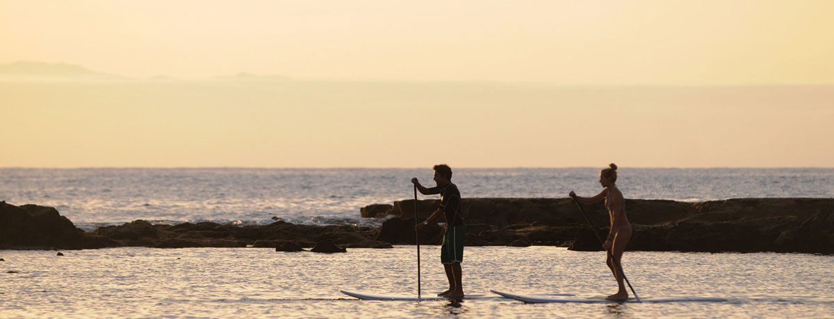 Paddle surf en Las Canteras, Las Palmas de Gran Canaria