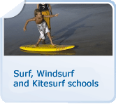 Surf, Windsurf and Kitesurf Schools