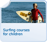 Surfing courses for children