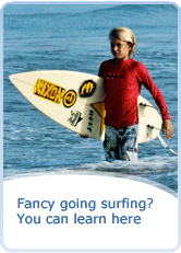 Surfing courses for children