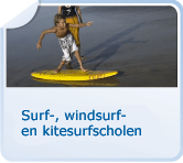 Surf- en windsurfscholen