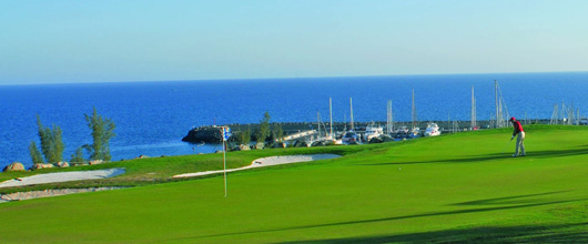 View over the Meloneras Golf Course
