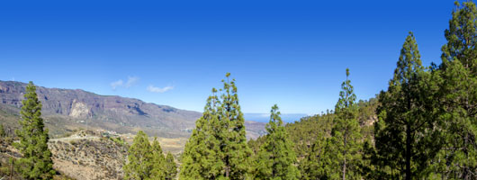 Vy från utsiktsplatsen La Cruz Grande