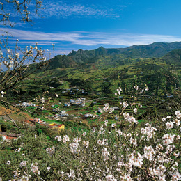 Paesaggio di Las Lagunetas