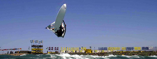 Windsurfing at Pozo Izquierdo
