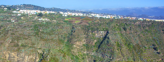 Vy från utsiktsplatsen Barranco Las Madres