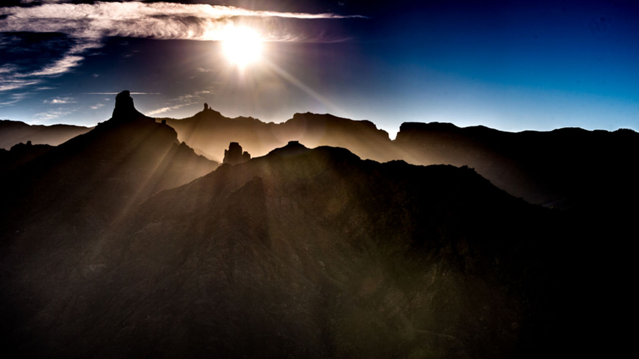 Roque Bentayga and Roque Nublo