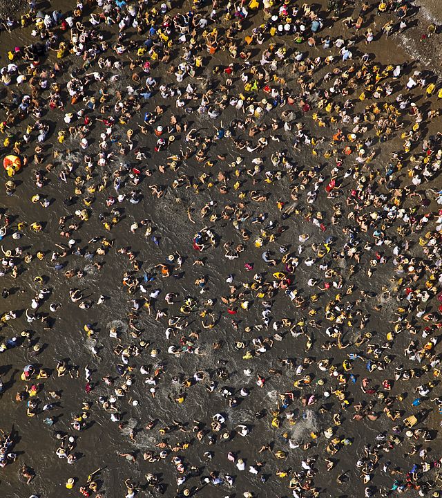 Celebración de la Fiesta del Charco, en La Aldea de San Nicolás