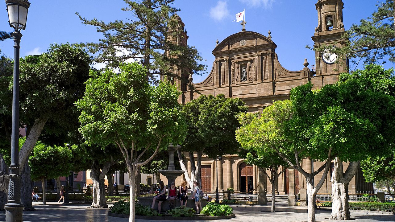 The Church of Santiago Apóstol in Gáldar