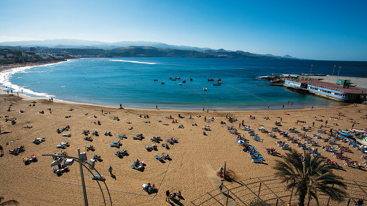 Las Canteras beach Las Canteras beach