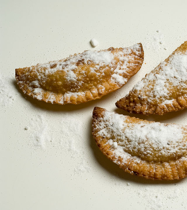 "Truchas de Batata o Cabello de Ángel" (Yam Truchas)