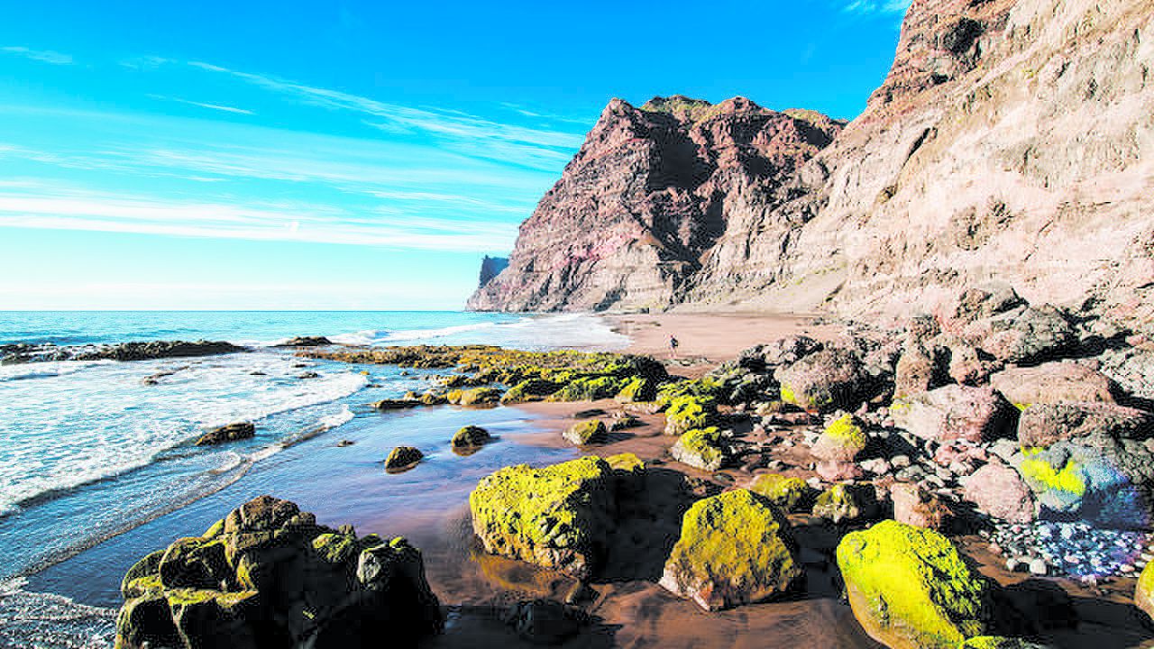 Playa de Güi Güi, en La Aldea de San Nicolás