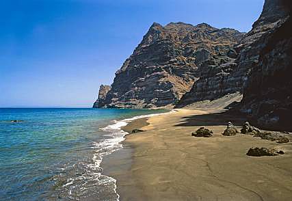 Playa de Güi Güi, en La Aldea