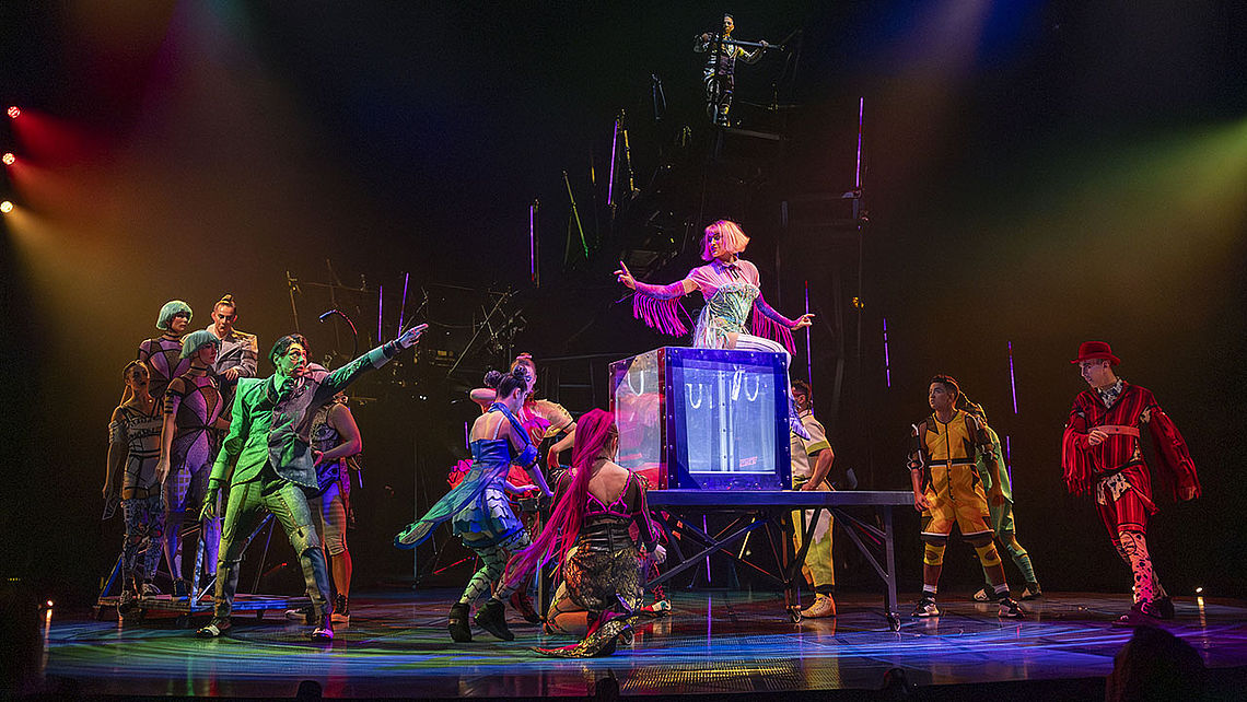 Bild vom Spektakel BAZZAR des Cirque du Soleil. Foto: Cirque du Soleil