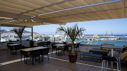 Ibex Rooftop Bar. Foto de: Hotel BEX Design Plus