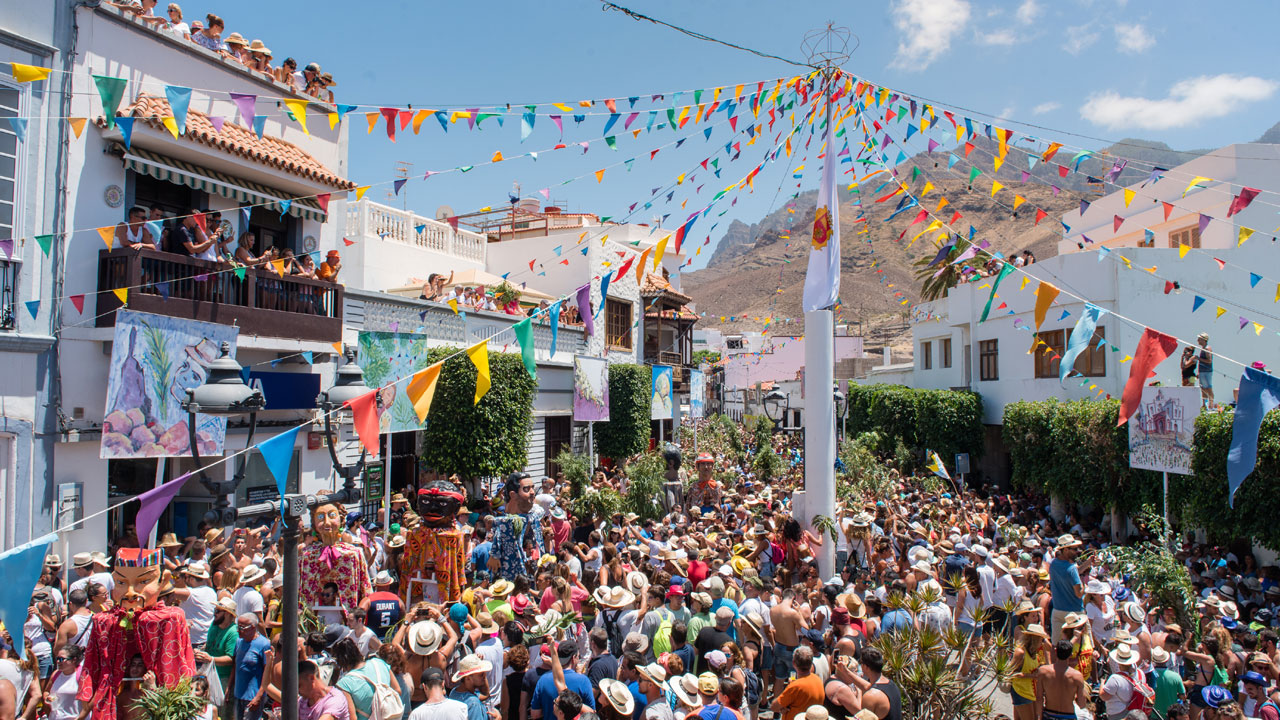 Die Festlichkeiten der „Fiesta de la Rama“ in Agaete, Gran Canaria