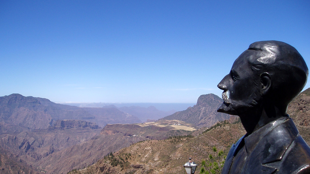 Mirador de Unamuno en Artenara