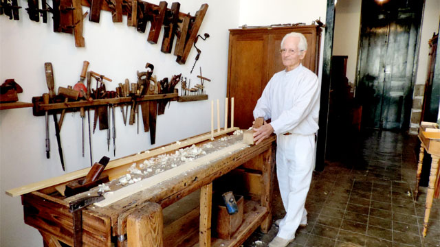 Museo vivo de antigua carpintería (Live Museum). Foto de Proyecto La Aldea