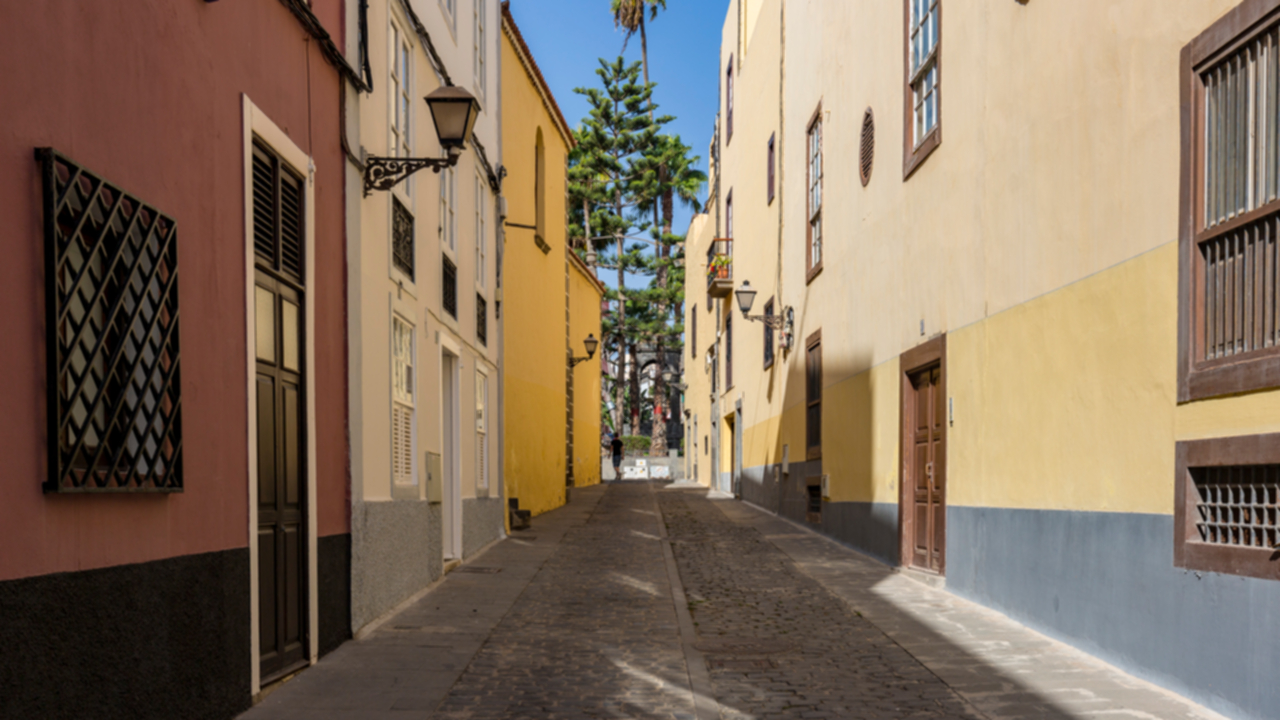 Calle en el barrio de Vegueta