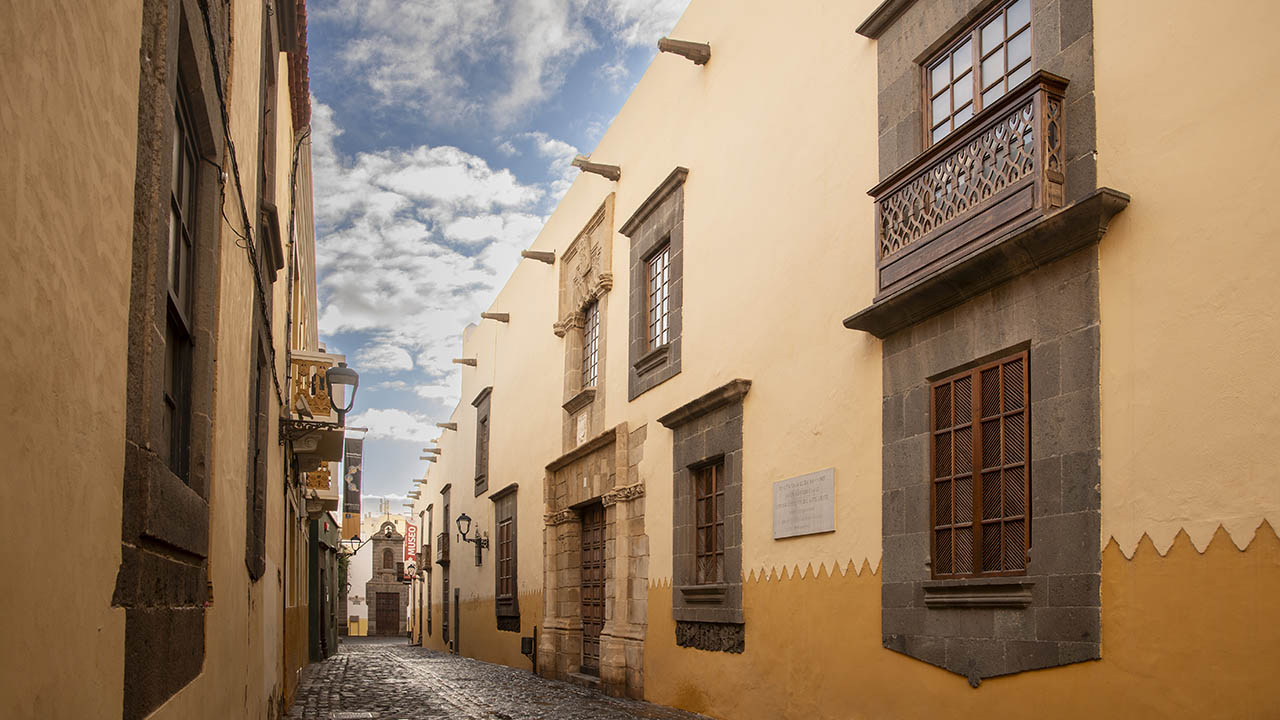 Calle Colón en Vegueta, Las Palmas de Gran Canaria