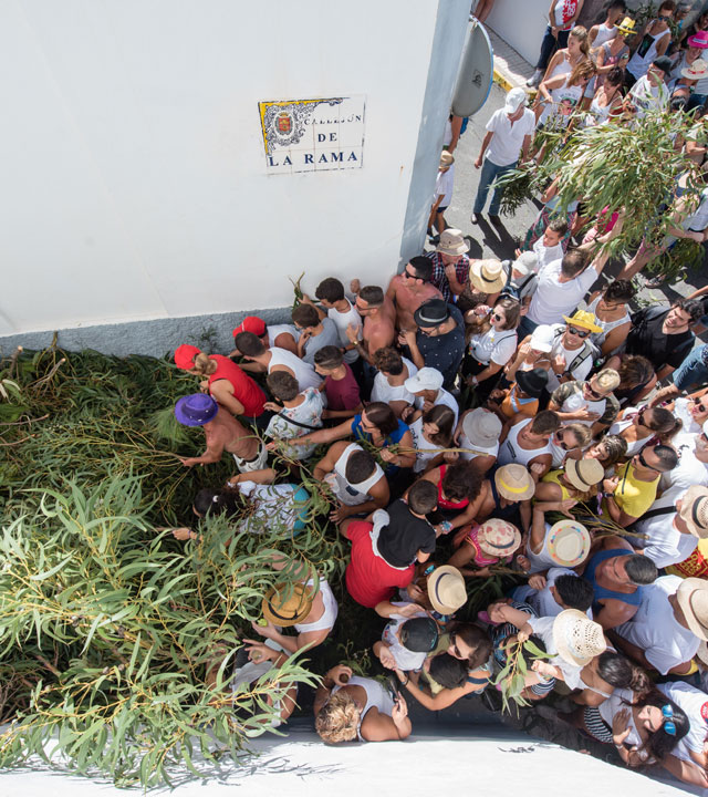 Callejón de La Rama, en Agaete