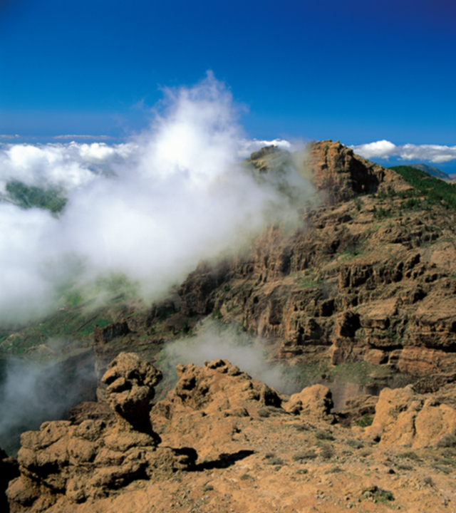 Weg Richtung Roque Nublo