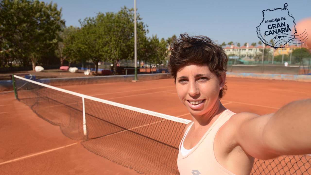 Carla Suárez in Gran Canaria