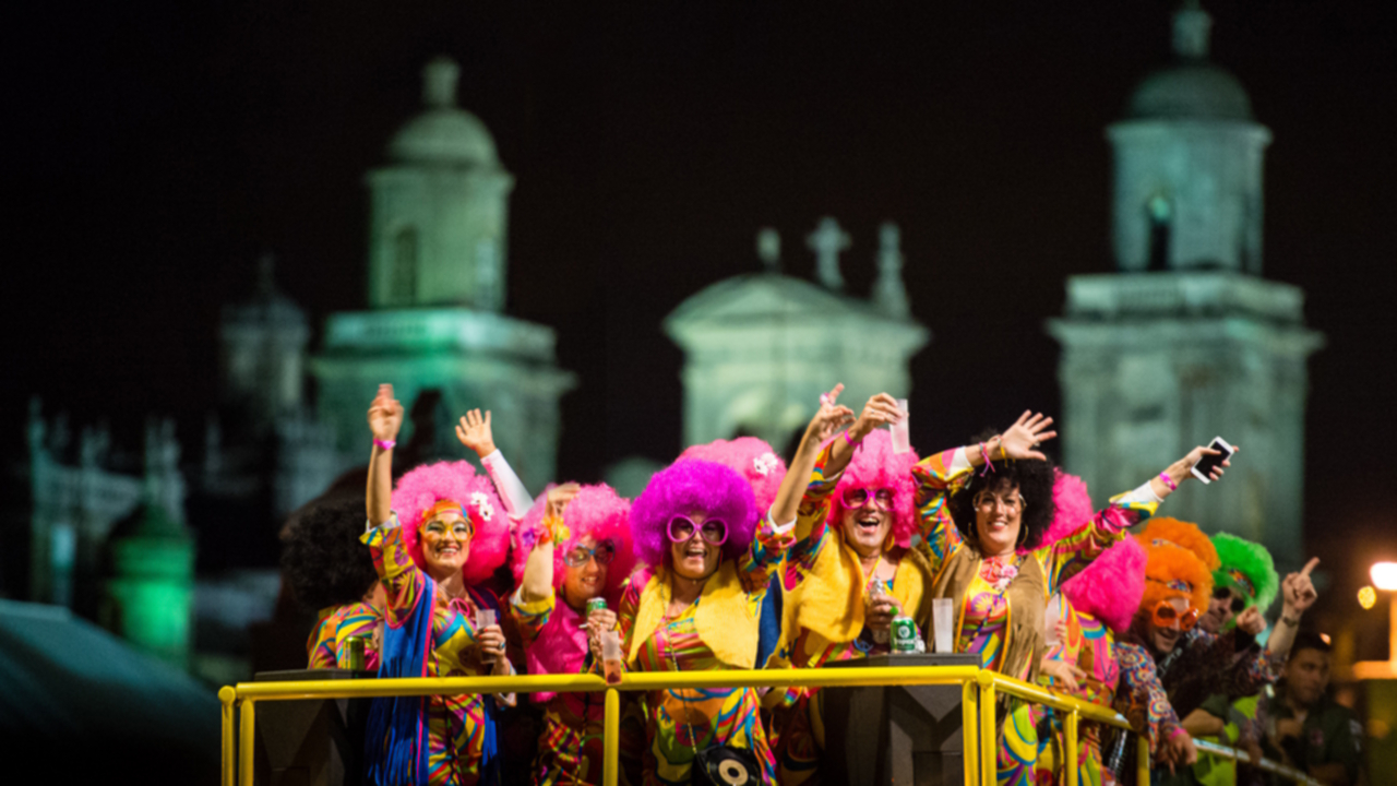 Carroza del Carnaval en Vegueta