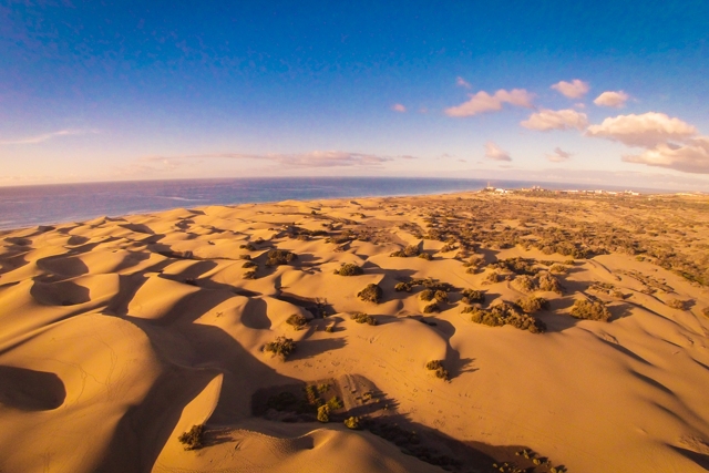 Dunas de Maspalomas en Gran Canaria