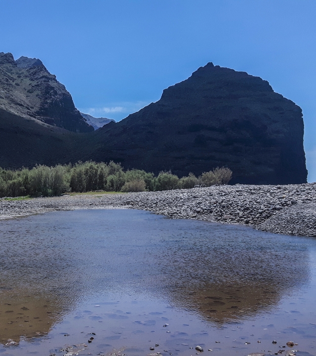 El Charco, en La Aldea de San Nicolás