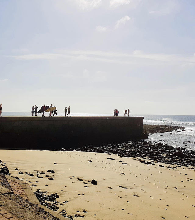 The Maspalomas Lighthouse area