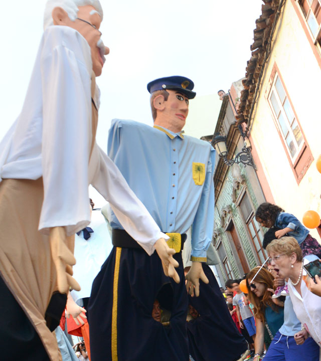 Celebración de las Fiestas de la Virgen en Santa María de Guía