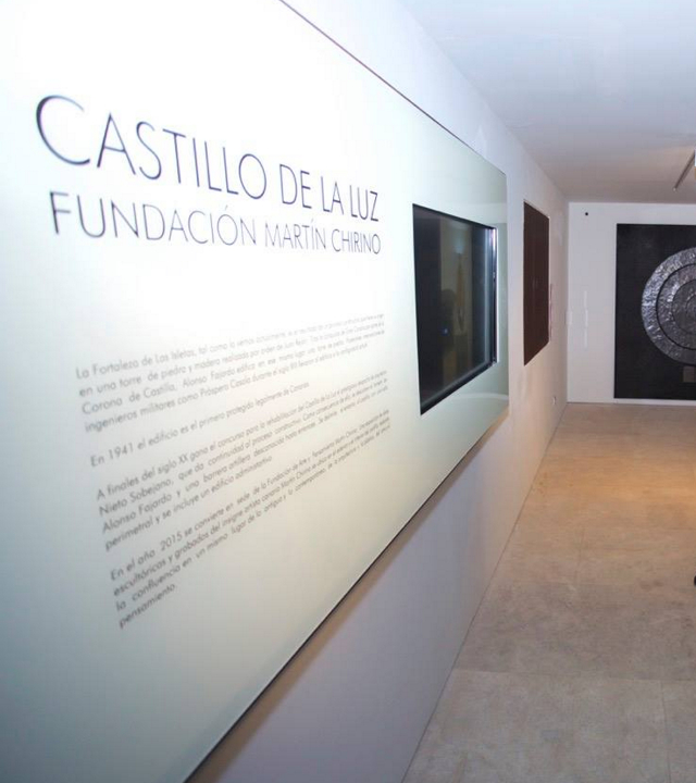 Interior de la Fundación de Arte y Pensamiento Martín Chirino