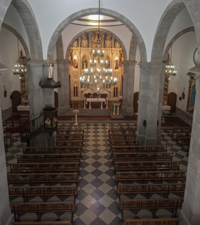 Interior de la Iglesia de San Vicente Ferrer