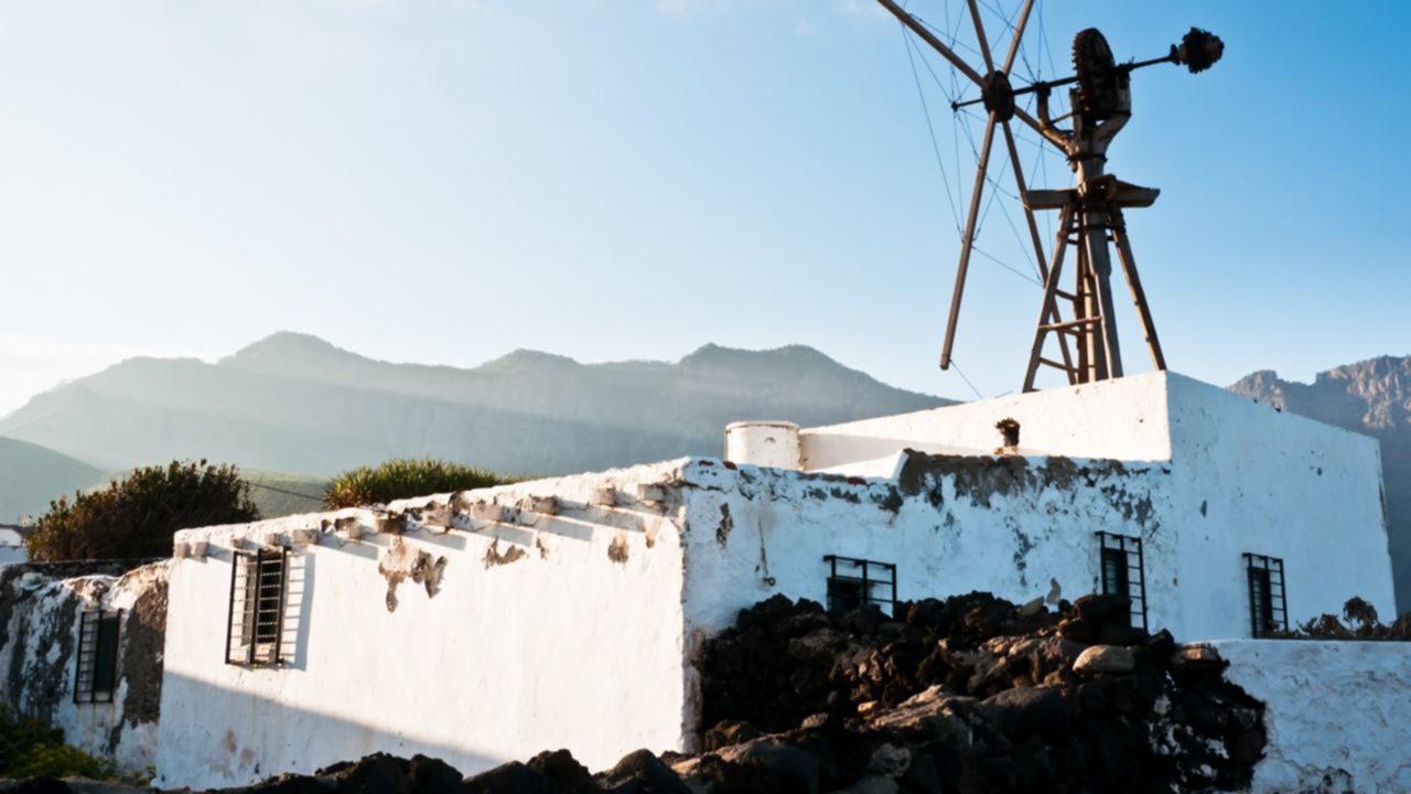Las Nieves windmill, Agaete Las Nieves windmill, Agaete
