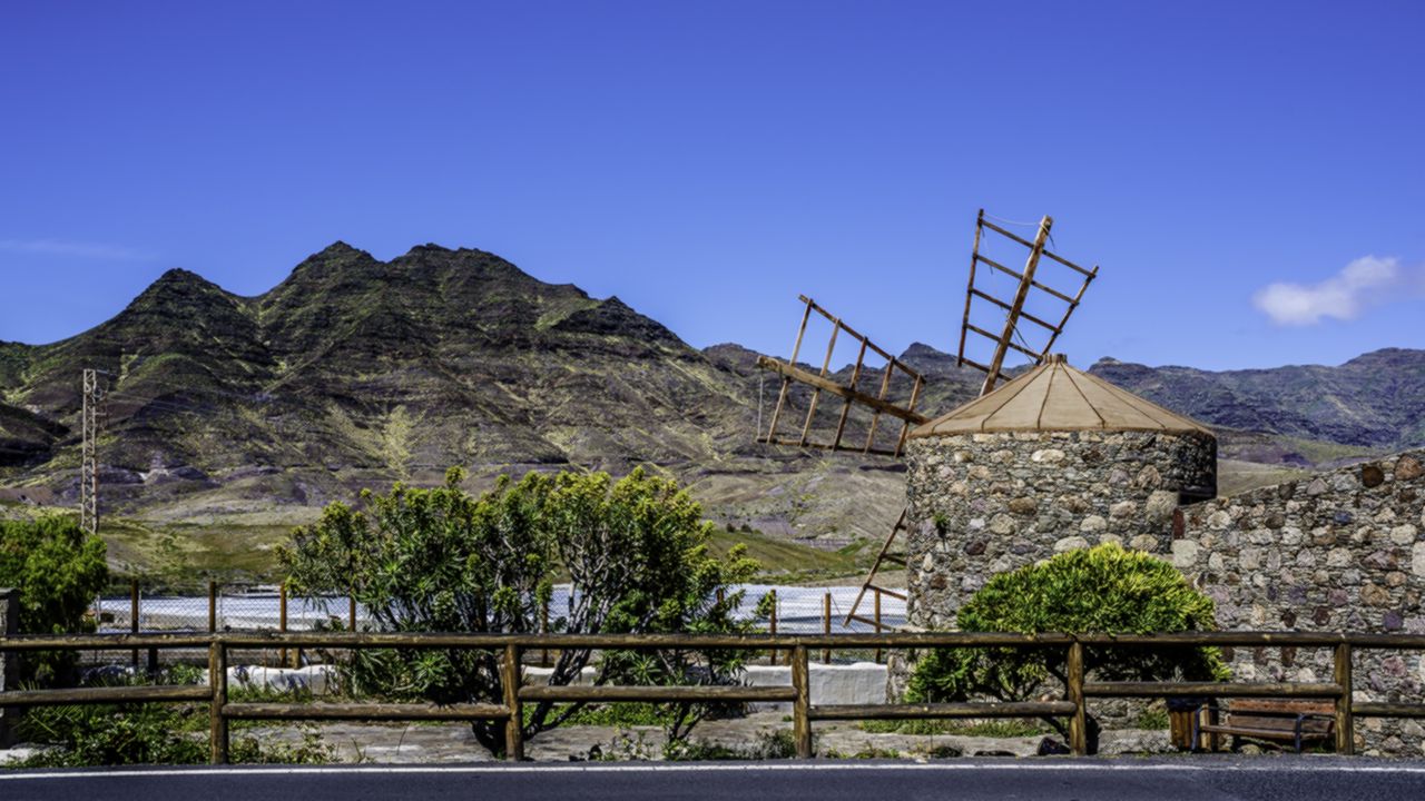 Los Majanos windmill, La Aldea de San Nicolás Los Majanos windmill, La Aldea de San Nicolás