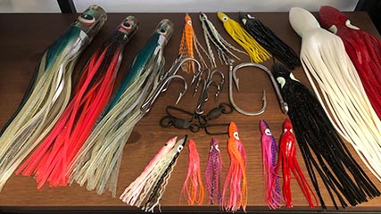 Close-up of the interior of the Fishing Museum in Mogán