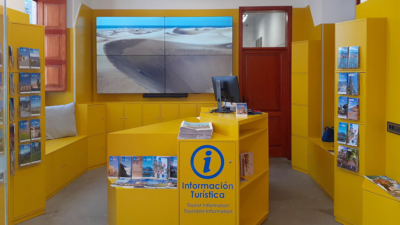 Tourismusinformation im Leuchtturm von Maspalomas