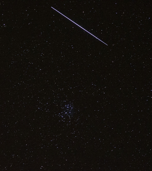 Cielo estrellado, Perseidas en Gran Canaria