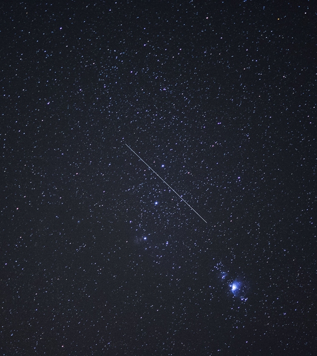 Cielo estrellado, Perseidas en Gran Canaria