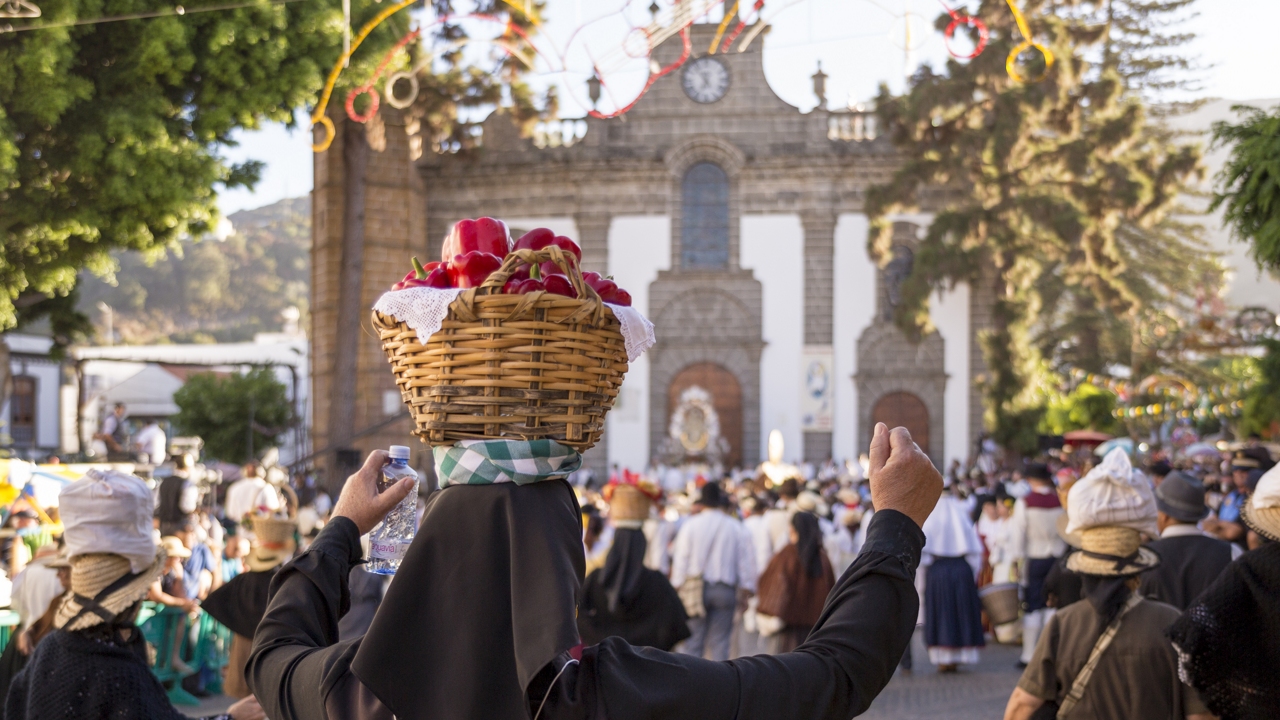 Romería Ofrenda de Nuestra Señora la Virgen del Pino, en Teror