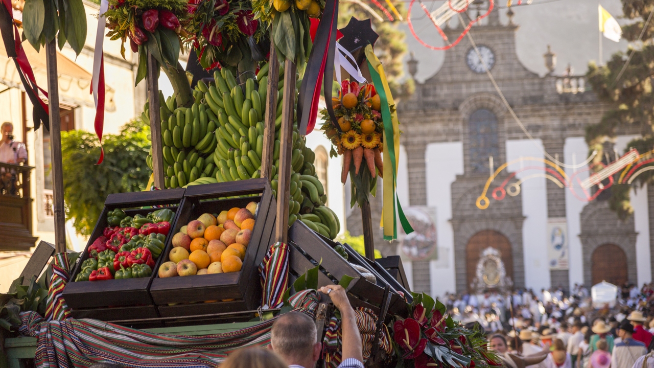 Pilgrimage Offering to Our Lady the Virgin of El Pino, in Teror