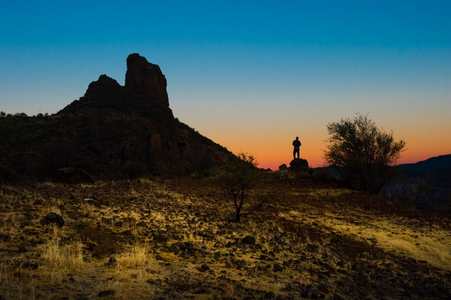 Roque Bentayga en Gran Canaria