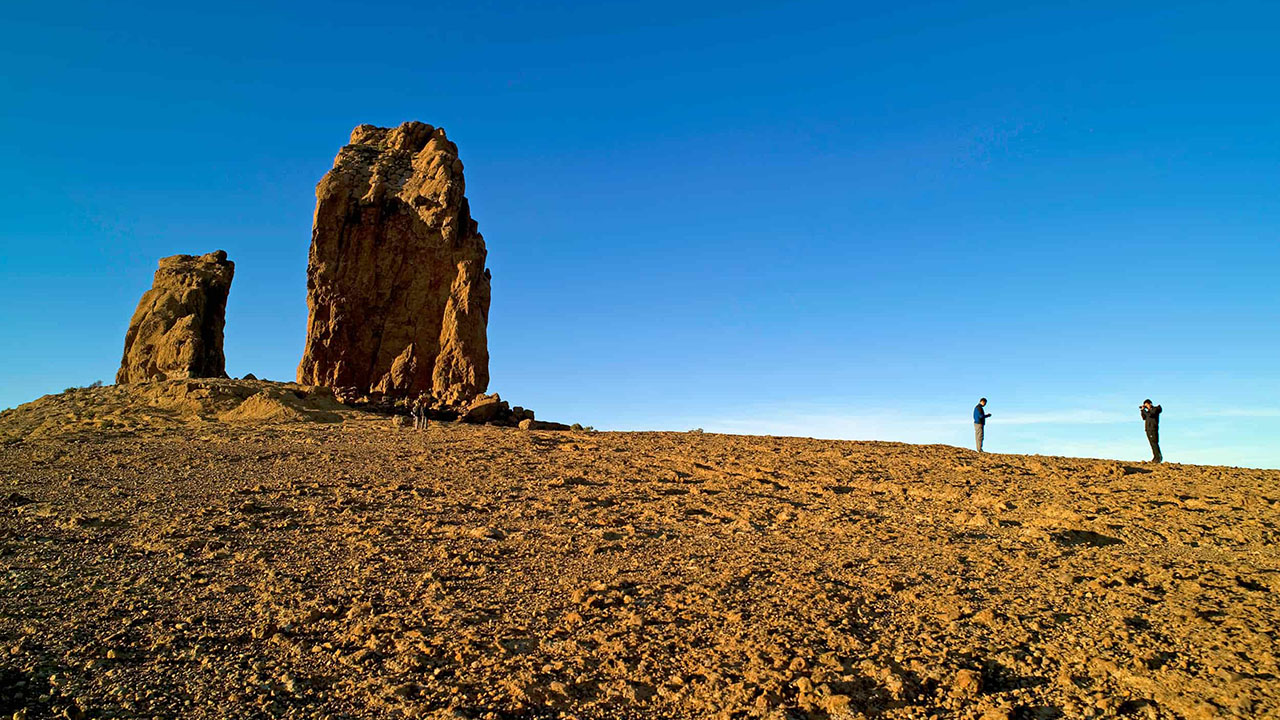 Llanura y Roque Nublo